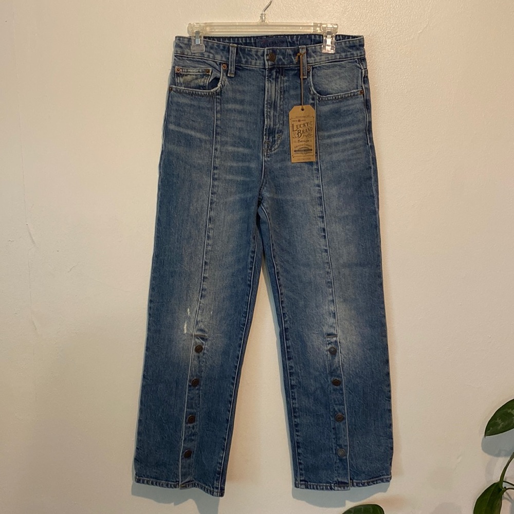 Lucky Brand Jeans Size 29 (8) Wide Leg W/ Tags